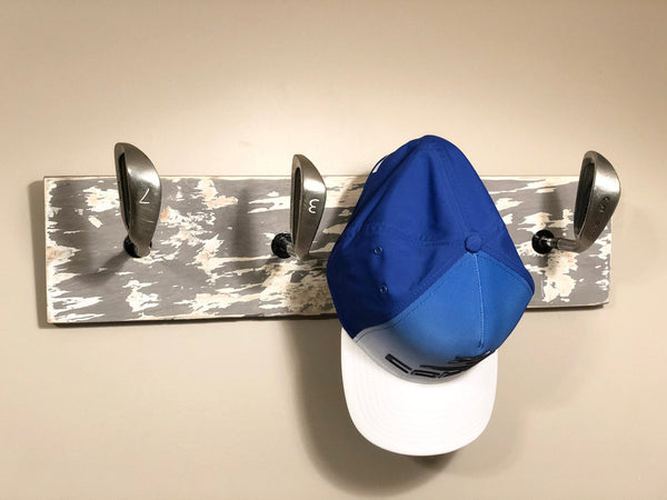 Golf Iron Hat Rack